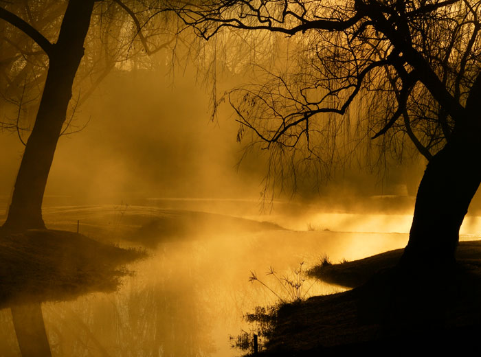 Dawn in Johannesburg